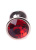 Анальная пробка Jewellery Red Gold Plug - размер S Анальная пробка Jewellery Red Gold Plug - размер S