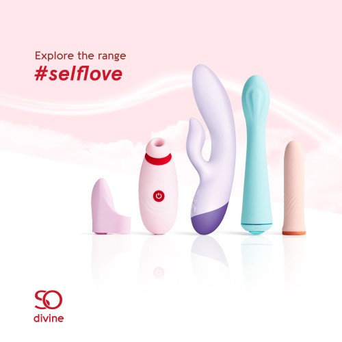 So Divine #SelfLove - Вакуумный стимулятор клитора, 11.5х4.7 см
