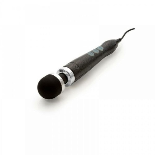 Doxy Number 3 Disco Black очень мощный вибратор микрофон в металлическом корпусе, 28х4.5 см (чёрный)