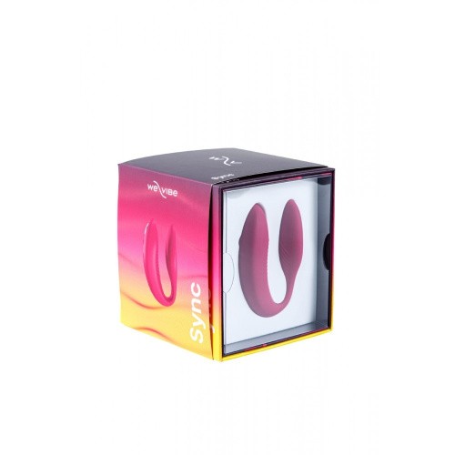 We-Vibe Sync couples - Вибратор для пар анатомический, 7,5х3,14 см
