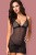 Obsessive Shibu chemise - сексуальная сорочка, L/XL