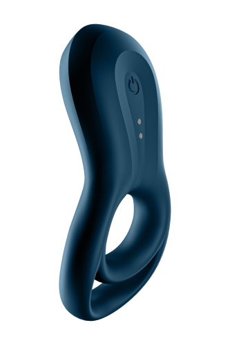 Satisfyer Epic Duo Connect App - эрекционное смарт кольцо с вибрацией, 11.1х4.9 см (синий)