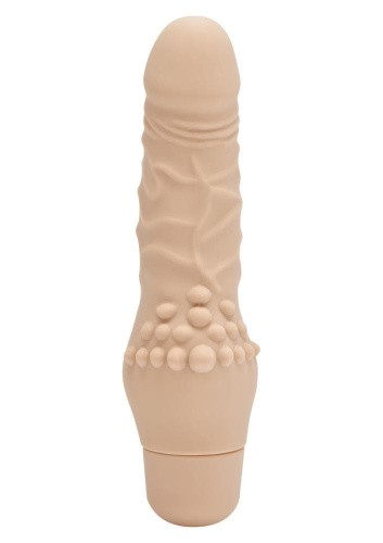 Pipedream Mini Classic Stim Vibrator - Мини вибратор 13х4 см (телесный)