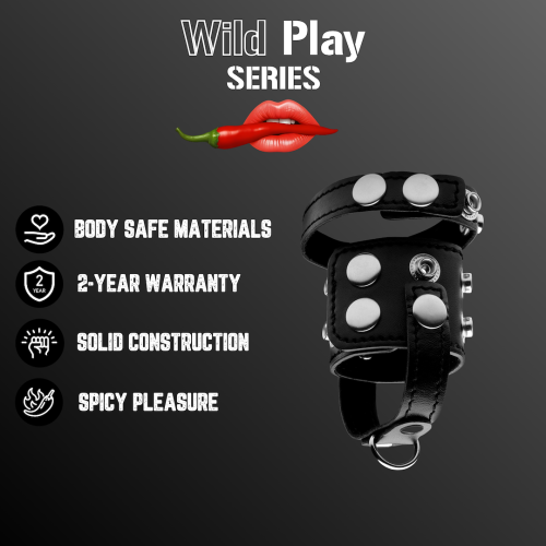 Ерекційне кільце Wild Play Cock And Ball Strap C20 - купити в Києві, Україні