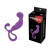 MAI Attraction Toys №80 массажер простаты, 13.4х3.2 см (фиолетовый)