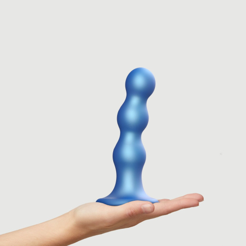 Насадка для страпона Strap-On-Me Dildo Plug Balls, 15х4 см размер L