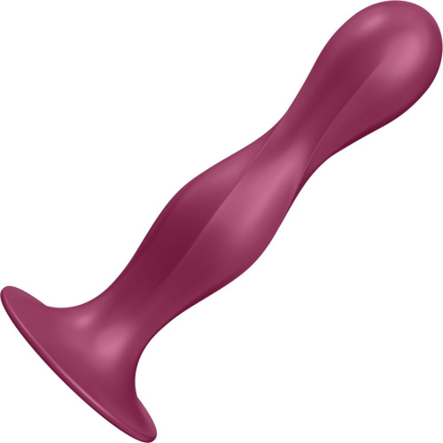 Фалоімітатор Satisfyer Double Ball-R Red, 16.5 см - купити в Києві, Україні