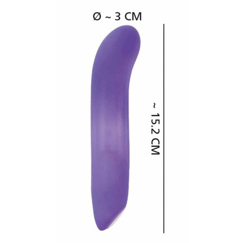 Orion - Flashing Mini Vibe Purple - Вибратор с подсветкой, 15х3.1 см