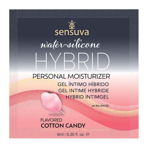 Sensuva - Hybrid Formula Cotton Candy - Пробник лубриканта, 6 мл