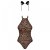 Obsessive Leocatia teddy L/XL - Сексуальный леопардовый боди