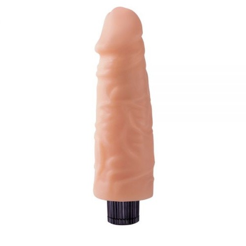 Chisa - Real Touch XXX 7.5 "Vibrating Cock No.06 - Вибратор реалистичный, 18.5х4 см