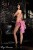 Leg Avenue Saucy - Секси комплект: бюст и юбочка, М (розовый)
