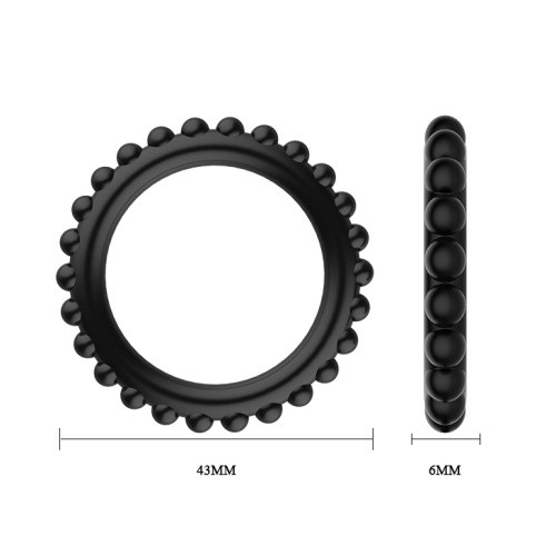 Baile Titan Cock Ring Set набір рельєфних ерекційних кілець різного діаметру, 3 шт. - купити в Києві, Україні