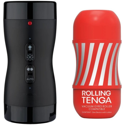 Автоматический мастурбатор Tenga Vacuum Gyro Roller совместим с Tenga Cup, 20,35 см