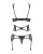 Obsessive Frivolla set - кружевной эротический комплект белья, L/XL (чёрный) Obsessive Frivolla set - кружевной эротический комплект белья, L/XL (чёрный)