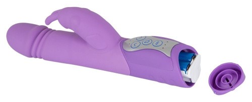 Orion - Sweet Smile Push Vibrator - Hi-tech вибратор, 25 см