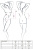 Passion Brida Corset - Корсет с пажами, XXL/XXXL (красный) Passion Brida Corset - Корсет с пажами, XXL/XXXL (красный)