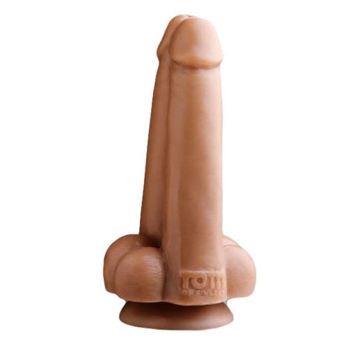 Двойной фаллоимитатор Tom of Finland Dual Dicks, 20,3х9,5 см (телесный)