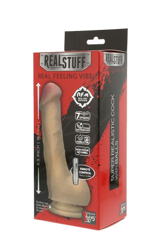 Реалистичный вибратор Dream Toys RealistX 6.5, 19,5 см