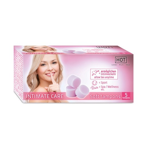 HOT Intimate Care Tampons тампоны, 5 шт