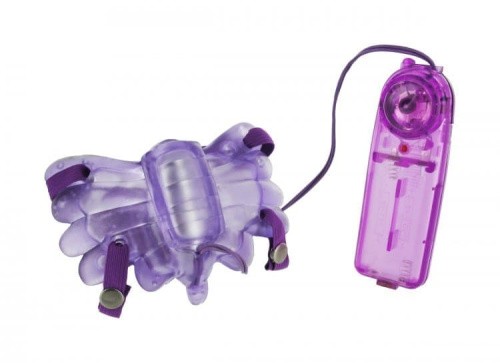 The Butterfly Bliss Variable Speed Stimulator - Стимулятор клитора с вибрацией, 7.4х11.4 см (фиолетовый)