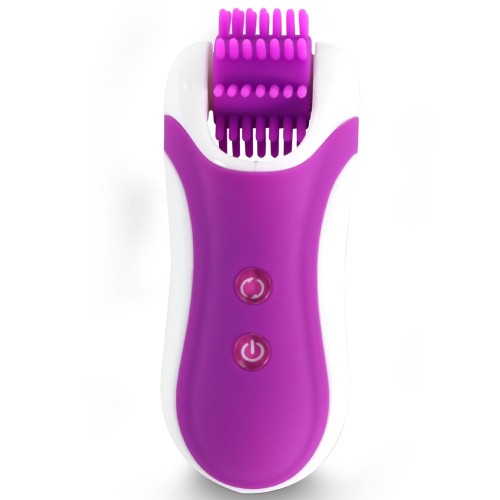 FeelzToys - Clitella Oral Clitoral Stimulator - Стимулятор с имитацией оральных ласк, 11х5 см, (фиолетовый)