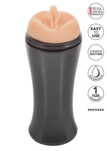 Private Hot Bombshell To Go компактный мастурбатор-вагина, 21х7,5 см (телесный)
