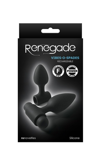 Ns Novelties Renegade Vibes-O-Spades - Набор вибропробок 2 шт