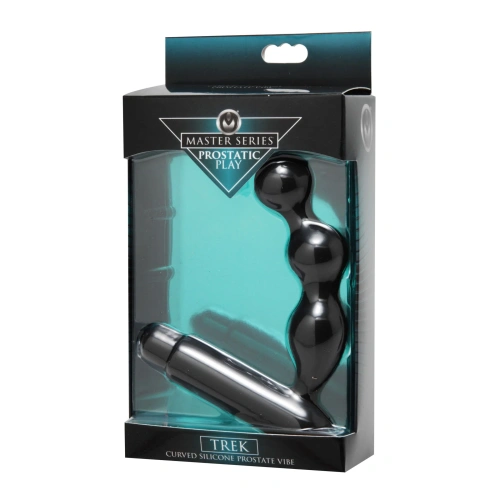 Prostatic Play Trek Curved Silicone Prostate Vibe - стимулятор простаты, 10х2.5 см.