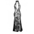 Длинное сетчатое платье Noir Handmade F239, L