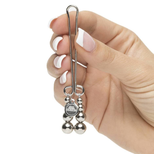 Зажим для клитора Fifty Shades Darker Just Sensation Beaded