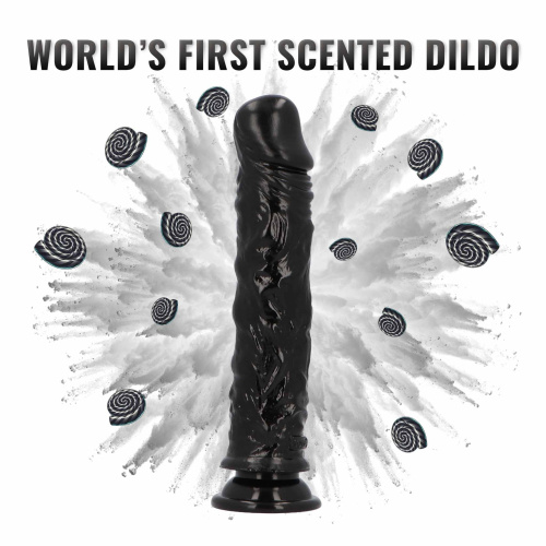 Фалоімітатор з ароматом лакриці - Toyz4lovers Delicious Dildo Liquorice, 20 см - купити в Україні | Секс шоп SEX-SHOP.ua