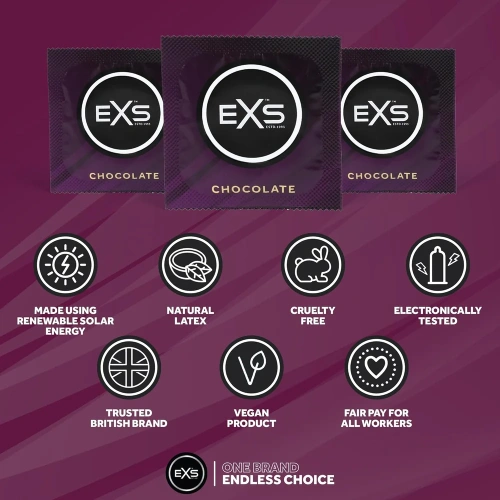 Ароматизированный презерватив EXS Chocolate Flavour Condom, 1 шт