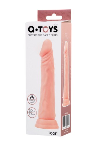 Toyfa A-Toys - Реалистичный фаллоимитатор, 20 см (телесный)