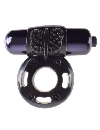 Pipedream Vibrating Super Ring - виброкольцо, 5х1.5 см (черный)