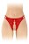 Fashion Secret Annette Red - трусики с доступом, S-L (красные) Fashion Secret Annette Red - трусики с доступом, S-L (красные)