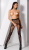 Passion S007 - Эротические колготки-бодистокинг, S-L (чёрный) Passion S007 - Эротические колготки-бодистокинг, S-L (чёрный)