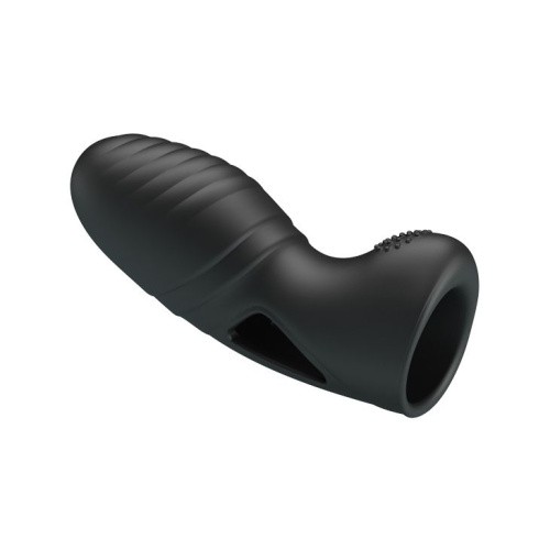 Pretty Love Alan Finger Vibrator Black - Насадка на палець, 10х3 см (чорний) - купити в Києві, Україні