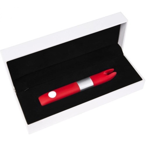 Qvibry Mini Vibe Red - Мініатюрний вібратор флешка на 4 Гб, 12х1,5 см - купити в Києві, Україні