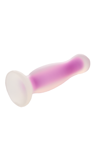 Dream Toys Radiant Glow In The Dark Soft - Анальная пробка, 12,5 см (фиолетовый)