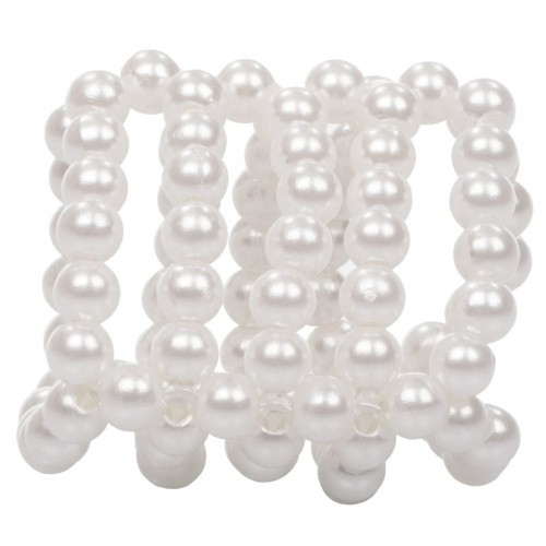 CalExotics Basic Essentials Pearl Stroker Beads - стимулирующая насадка на член маленькая, 3.8х3.8 см
