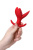 Toyfa ToDo Flower Red Expander Plug - Анальный расширитель, 9х6 см (красный) Toyfa ToDo Flower Red Expander Plug - Анальный расширитель, 9х6 см (красный)