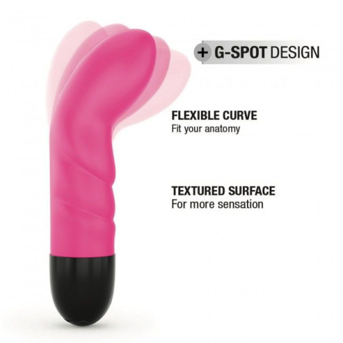 Dorcel Expert G 2.0 Magenta перезаряжаемый вибратор для точки G, 15х3.7 см (розовый)