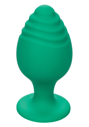 CalExotics Cheeky Buttplug Green - Набор анальных пробок, 9х5 см, 5х3,25 см.