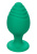CalExotics Cheeky Buttplug Green - Набор анальных пробок, 9х5 см, 5х3,25 см. CalExotics Cheeky Buttplug Green - Набор анальных пробок, 9х5 см, 5х3,25 см.