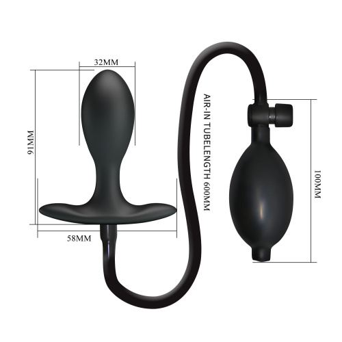 Надувна анальна пробка Pretty Love Inflatable Anal Plug