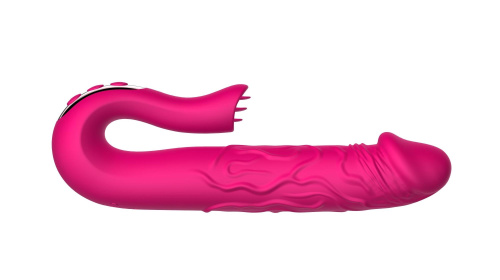 Вібратор Boss Realistic Tongue Stimulating Dildo - купити в Києві, Україні