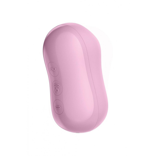Satisfyer Cotton Candy Lilac - Милый вакуумный стимулятор, 8.6х4.2 см (сиреневый)