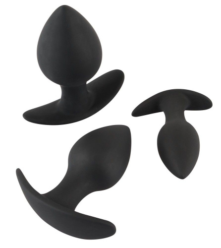 Набір анальних пробок - Black Velvets Anal Trainer Set - купити в Україні | Секс шоп SEX-SHOP.ua