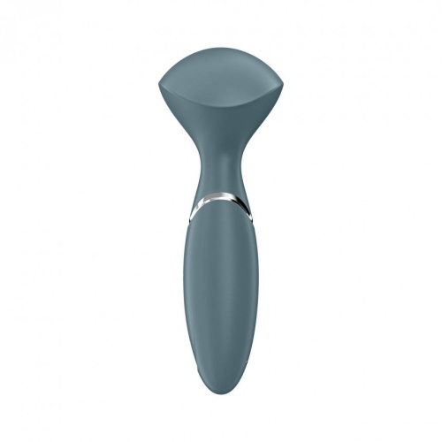 Satisfyer Mini Wand-er - Вибромассажер, 16х6 см (серый)